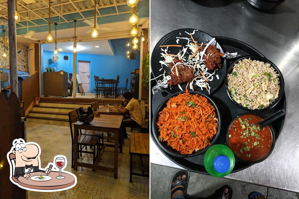 Food at Bombay Grills & Woks