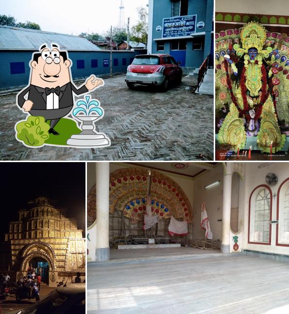 Enjoy the view outside PATHER SATHI MOTEL at makrampur bolpur