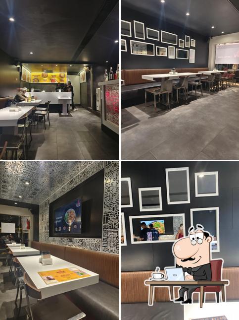 The interior of CHINESE WOK EXPRESS
