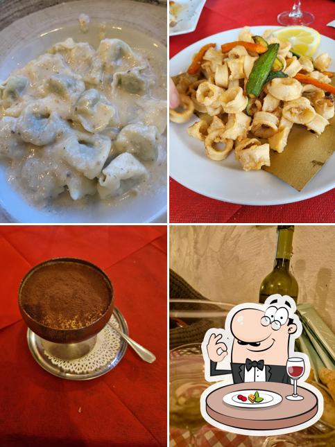 Cibo al Trattoria dei Pescatori
