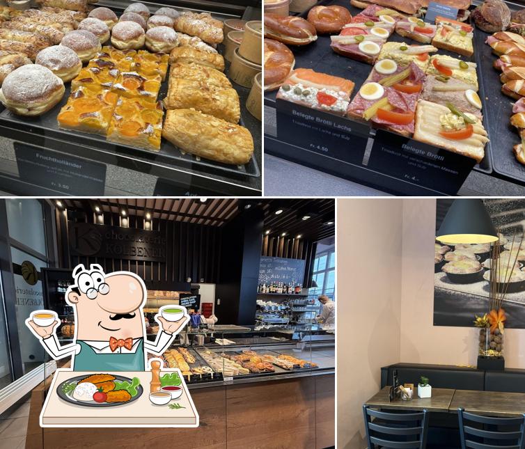 La cibo e interni del ristorante
