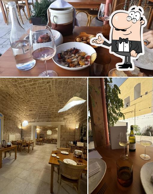 Mamma Titta Osteria Contemporanea si caratterizza per la interni e cibo
