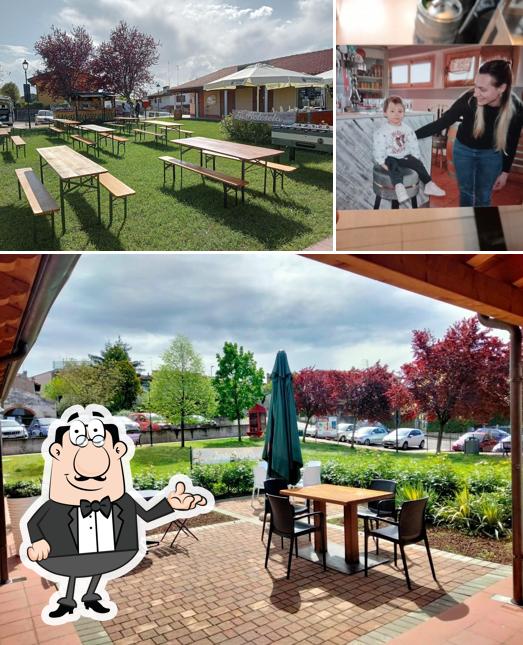 Gli interni di Bar caffetteria la botesela