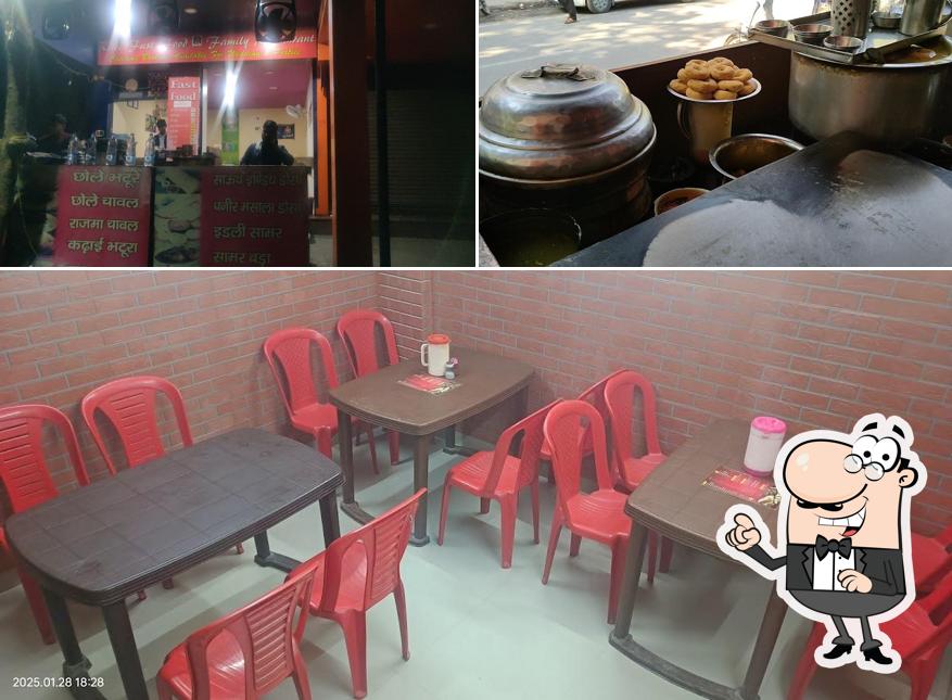 RAVI FAST FOOD is distinguished by interior and food
