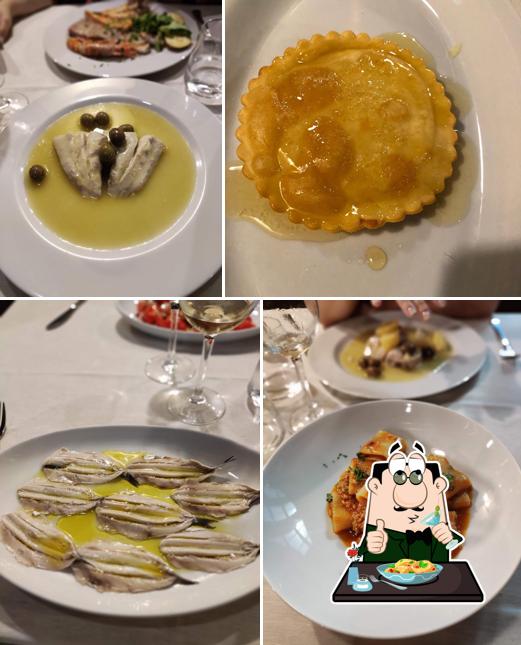 Cibo al Antica Osteria del Mare