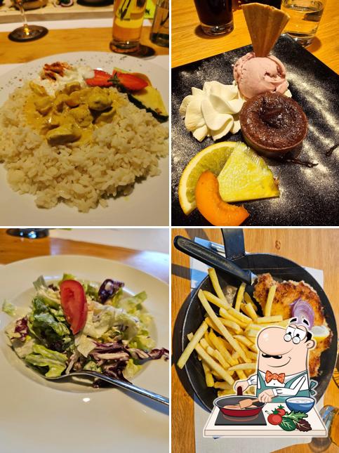 Pollo al curry al Restaurant CIS Heimberg