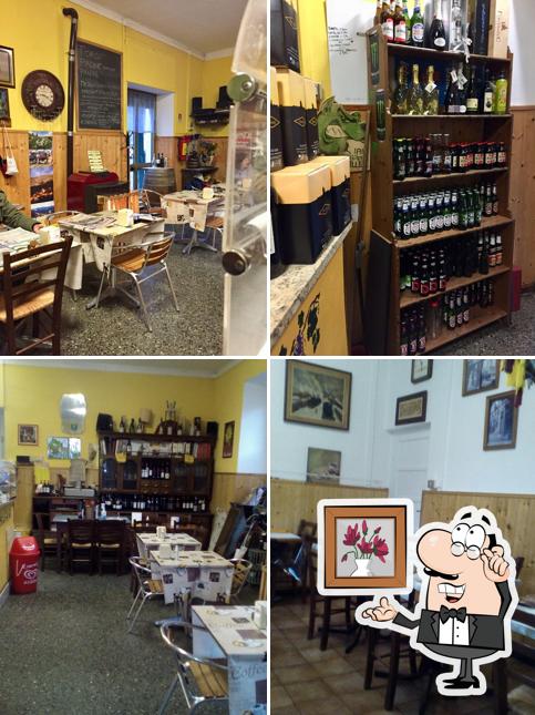 Gli interni di Trattoria Enoteca Bar Franza
