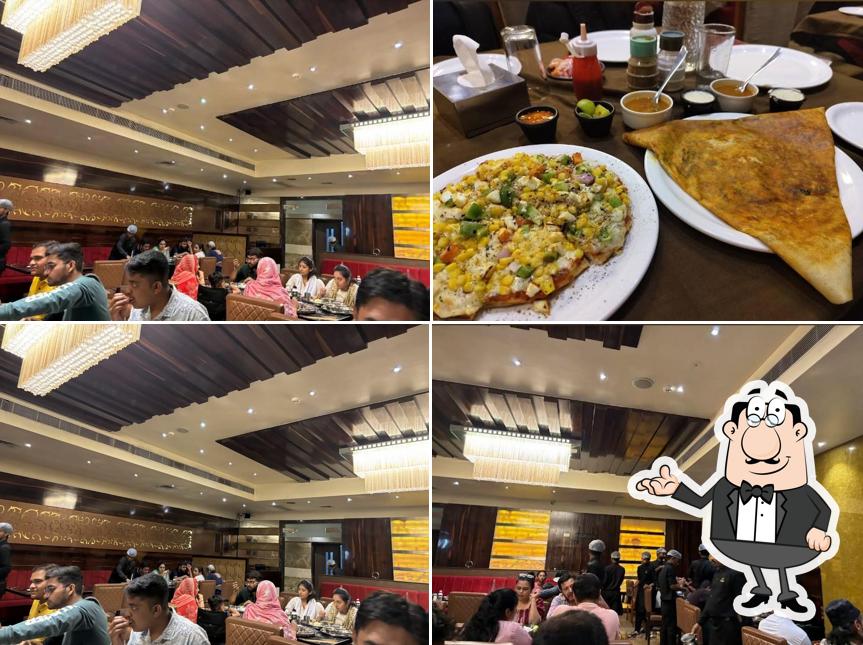 The interior of Thakkar Restaurant
