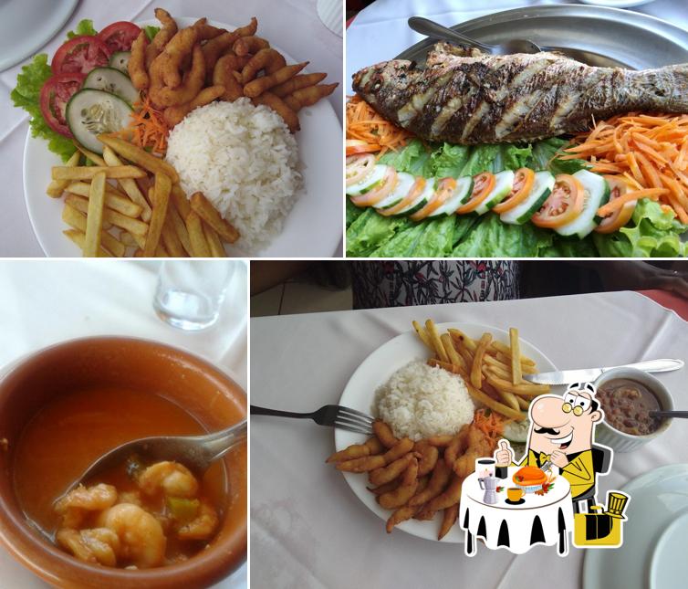 Comida em Barraca do Caranguejo