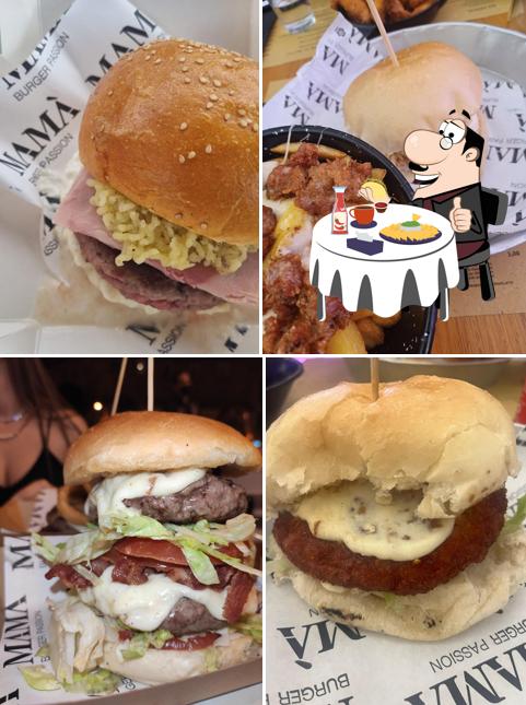 Ordina un hamburger a Mamà Burger Passion