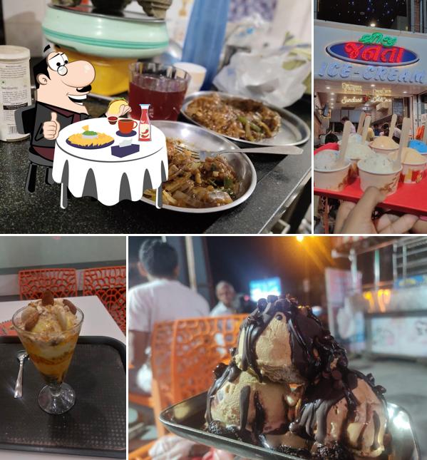 Cheese plate at Shreeji Janta Ice Cream