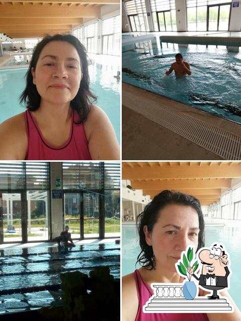Guarda gli esterni di Piscina e Palestra Ortignola