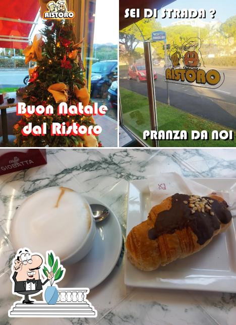Questa è la foto che raffigura la esterno e cibo di Il Ristoro - Sestri Levante