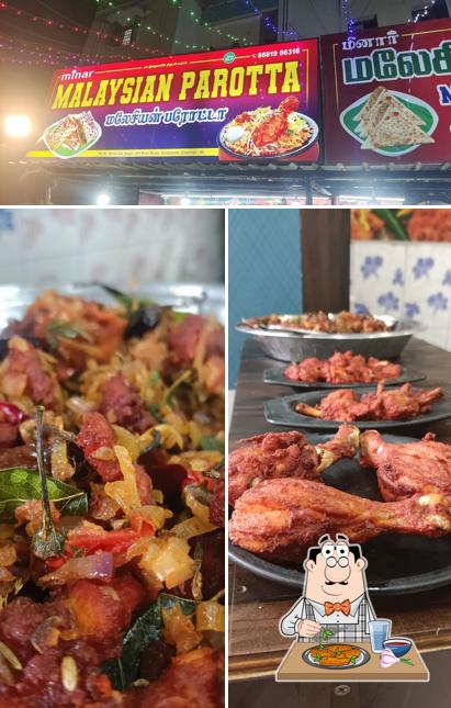 Chicken wings at Minar Malaysian parotta