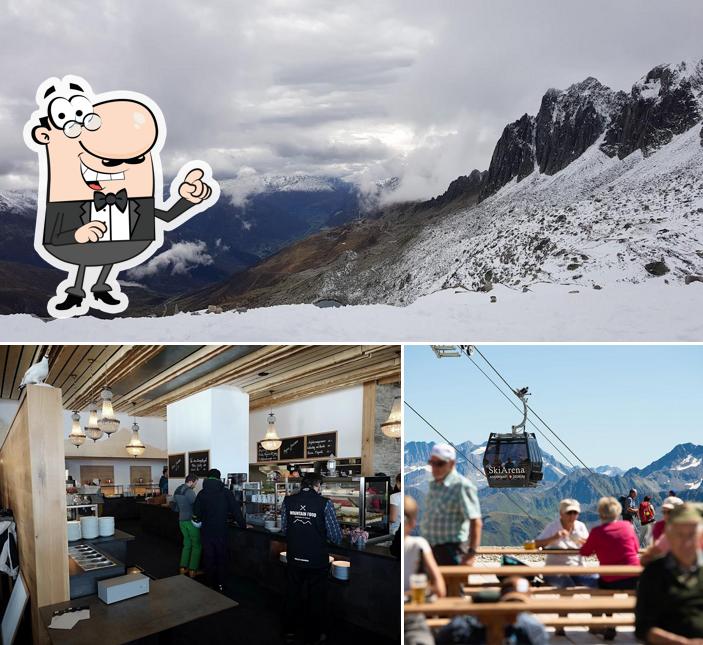 Gli esterni di Aussichtsrestaurant Schneehüenerstock