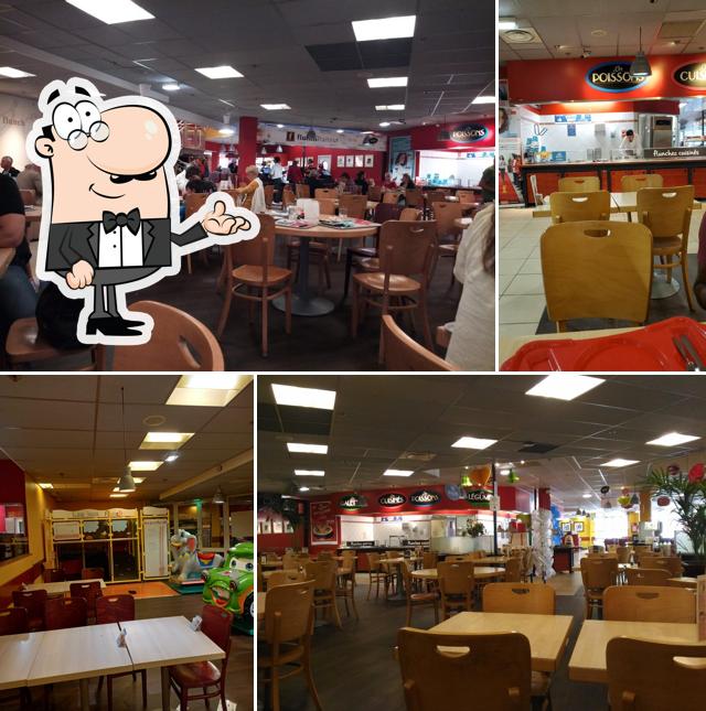 Installez-vous à l'une des tables de FLUNCH ANNECY
