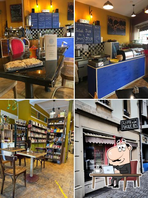 Gli interni di à Côté de La Plaque - Tea room