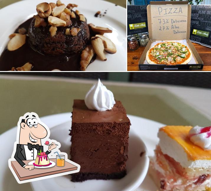 Little Italy Indiranagar offers a selection of sweet dishes