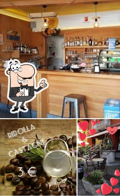 Gli interni di Bar in Piazza