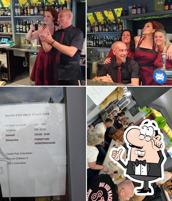 Gli interni di Castle Pub