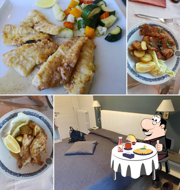 Piatto di formaggi al Hotel Ristorante Romagna
