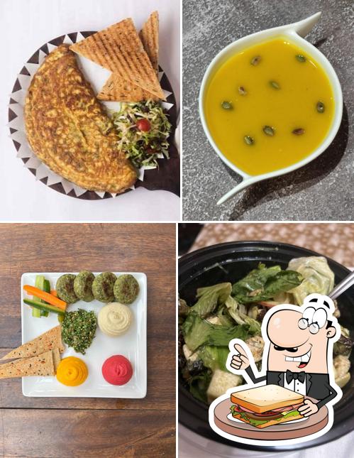 Grilled cheese sandwich at The Nature Bar - Goregaon