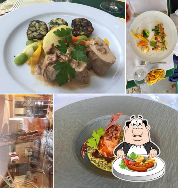 Cibo al Romantik Hotel de l'Ours