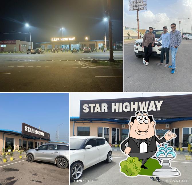Check out how Star highway dhaba looks outside