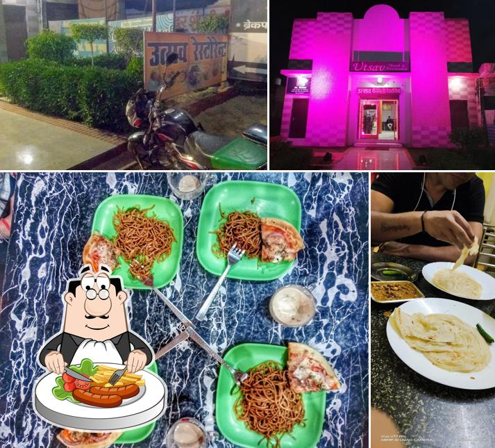 Among various things one can find food and exterior at Utsav Green Hotel AND Restaurant