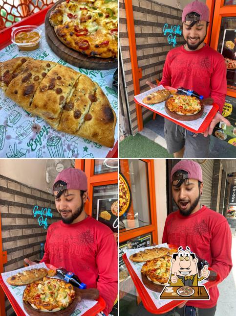 Order various types of pizza