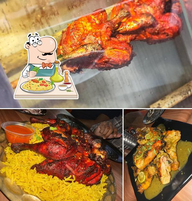 Tandoori chicken at Arabian Hub