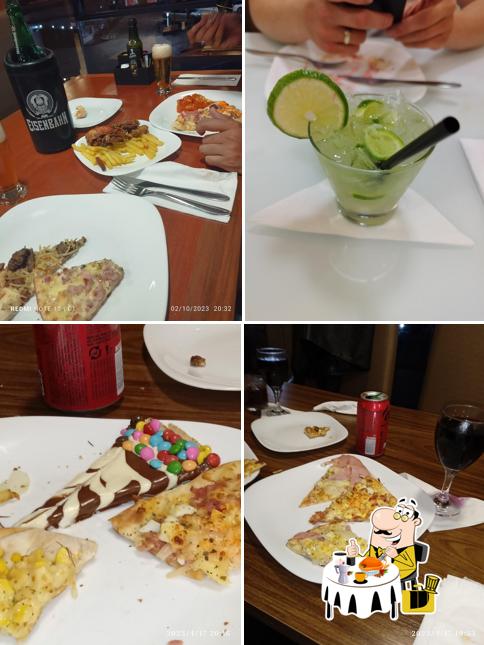 Platos en DonSini Concórdia Pizzaria e Restaurante
