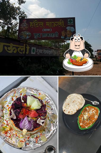 Food at Hotel Mauli