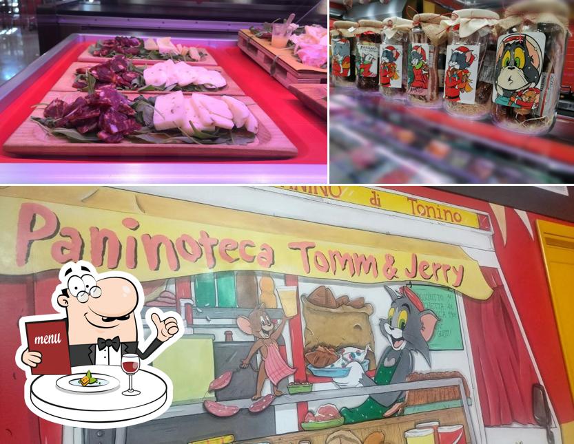 Cibo al Paninoteca tavola calda Tom&Jerry tecchiena