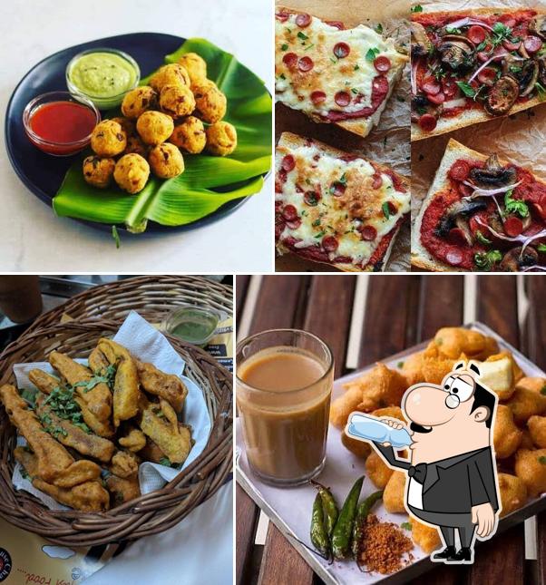 The image of Chai Pakoda House’s drink and food