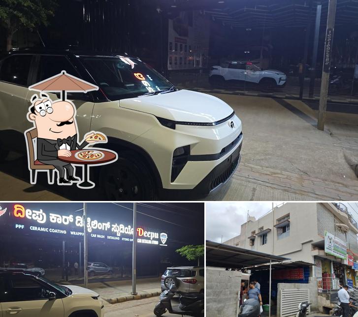 The exterior of Mallanna Hotel Nijalingappa Layout Daavanagere