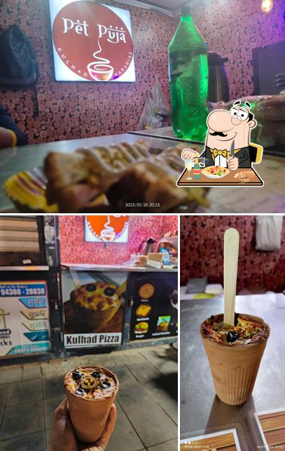 Chocolate mousse at Pet Puja Cafe