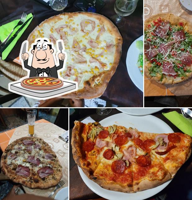 Prenditi tra le svariate varianti di pizza