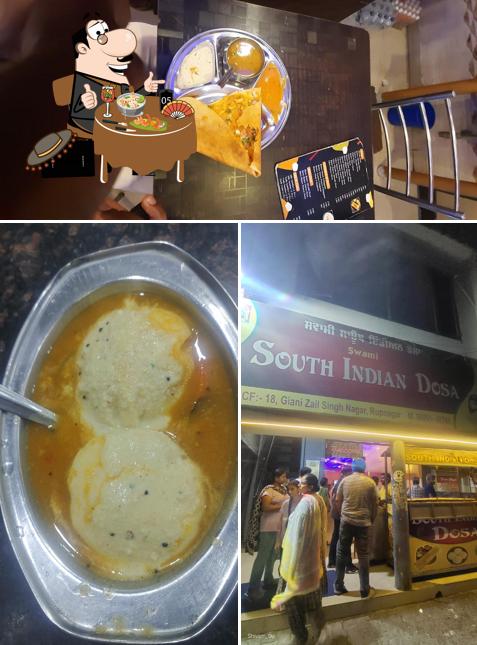 The photo of food and beverage at Swami Southindian dosa