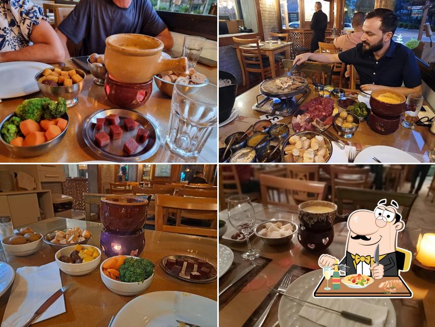 Platos en Chateau dos Plátanos