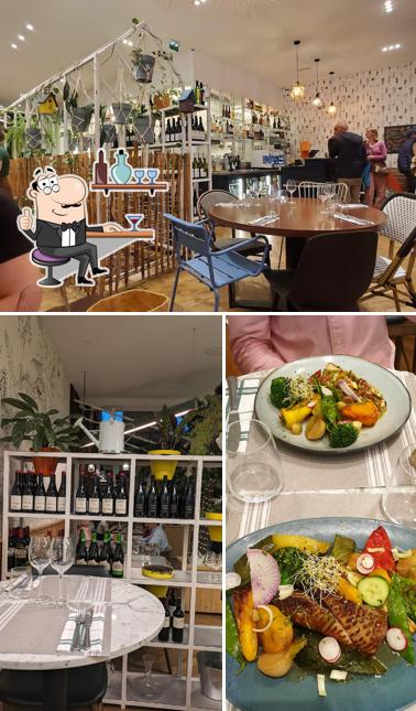 Installez-vous à l'une des tables de Jardin d'hiver - Restaurant Brest