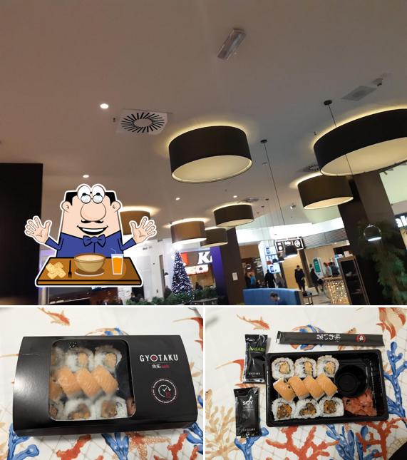 Dai un’occhiata alla foto che mostra la cibo e interni di Gyotaku Avenue Mall