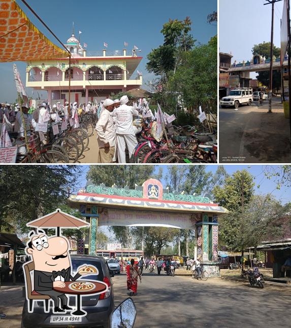 The exterior of Raunak Dhaba And Family Restorent