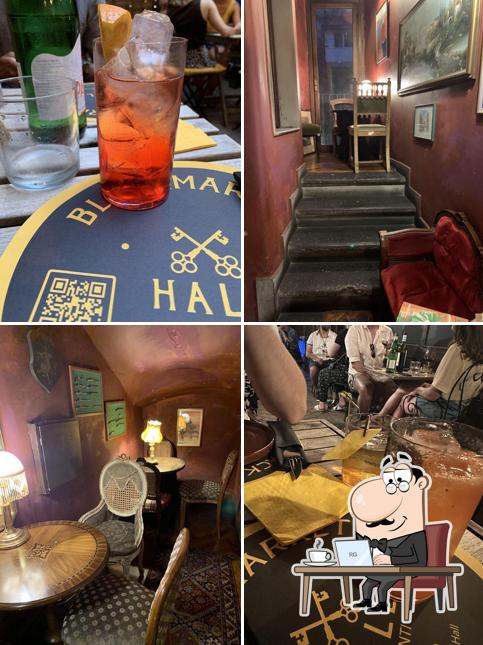 Gli interni di Blackmarket Hall - Rione Monti