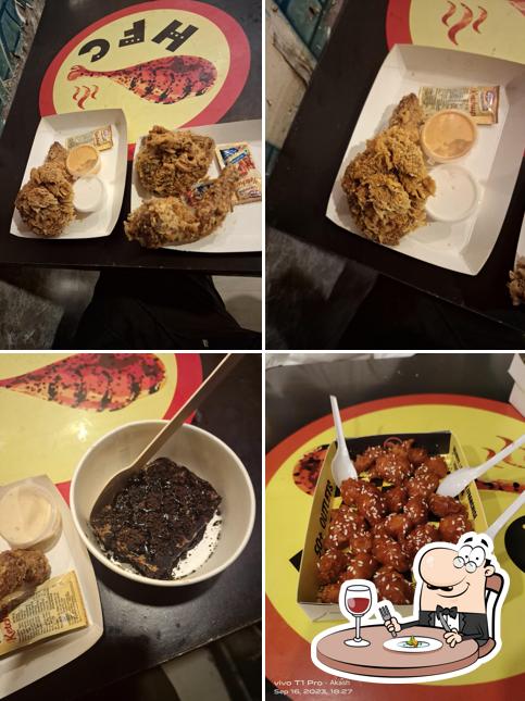 Fried chicken at HFC