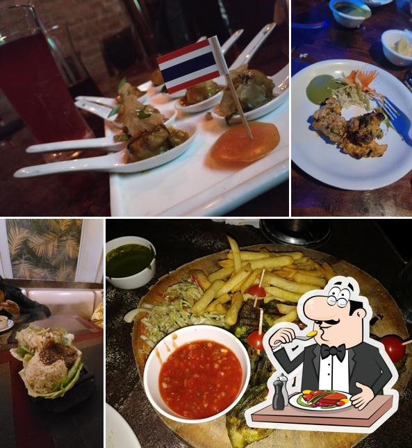 Food at J 9 Sports Bar