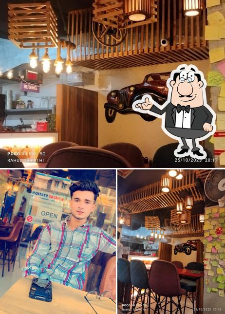 The interior of Corporate Chaii Wala Shivalik Nagar