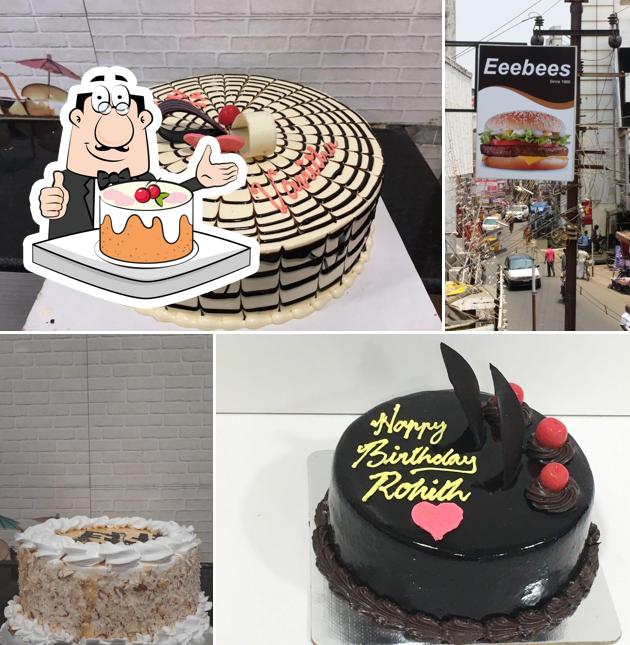 Carrot cake at Eeebees Cake Shop ஈரோடு பிஸ்கட் பேக்கரி