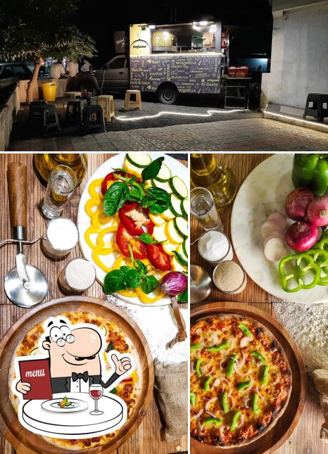 Enfume Pizza is distinguished by food and exterior