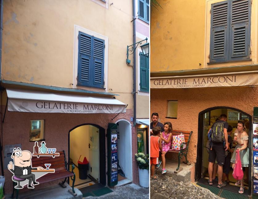 Gli interni di Gelateria Marconi